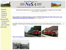 Tablet Screenshot of nesa-bahn.de